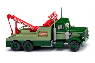 Wiking H0 Peterbilt Abschleppwagen, Coast Counties