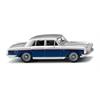 Wiking H0 Rolls Royce Silver Shadow, silber/blau