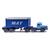 Wiking H0 Scania Containersattelzug, 20'-Container MAT