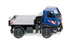 Wiking H0 Unimog U20, blau/silber