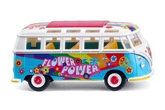 Wiking H0 VW T1 Sambabus, Flower Power