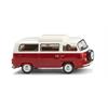 Wiking H0 VW T2b Campingbus, rubinrot/weiss