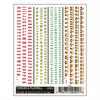 Woodland Decals Buchstaben Tuscan + Playbill