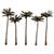 Woodland H0/N Palm Trees (Inhalt: 5 Stk.)