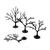 Woodland Laubbäume biegbar 5-8 cm (Inhalt: 57 Stk.)