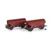 Aare Valley Models N SBB Getreidewagen-Set Tgpps, braun, 2-tlg.