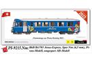 AB-Modell/Pirata Nm RhB Steuerwagen Bt 1703, Arosa-Express AEX