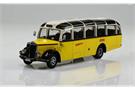 ACE 1:43 Saurer Alpenwagen L4C IIIa PTT beige/gelb