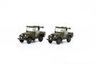 ACE H0 Set mit 2 Jeep PAK58-Panzer Abwehr Kompanie-BAT