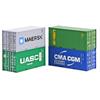 ACME H0 20'-Container-Set CATU/Maersk/CMA CGM/UASC, 4-tlg.