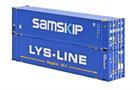ACME H0 45'-Container-Set Samskip/Lys-Line, 2-tlg.