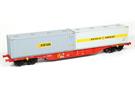 ACME H0 Cemat Containerwagen Sgns Bertschi AG