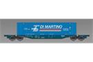 ACME H0 Cemat Containerwagen Sgnss Di Martino