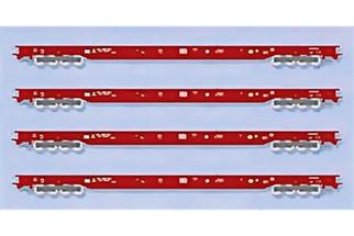 ACME H0 DB AG Wagenset Rollende Landstrasse, 4 Saadkms, Ep. V, 4-tlg.