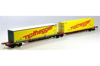 ACME H0 FS Doppel-Containerwagen Sggmrss Nothegger