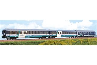 ACME H0 FS Nachtzugwagen-Set, XMPR, Ep. V-VI, 3-tlg.