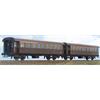 ACME H0 FS Personenwagen-Set Bi 35.230/ABi 65.002, castano/isabella, Ep. III, 2-tlg.