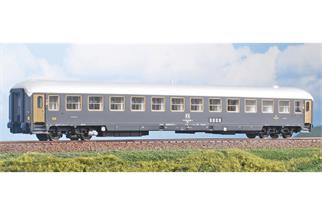 ACME H0 FS Reisezugwagen UIC-X 1970, 2. Klasse mit Bar, schiefergrau, Ep. IV