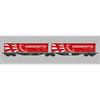 ACME H0 PKP Cargo Doppel-Containertragwagen Sggmrss 90', Codognotto, Ep. VI