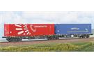 ACME H0 PKP Cargo Doppel-Containertragwagen Sggmrss 90', Codognotto/UNIT45, Ep. V-VI
