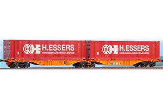 ACME H0 Wascosa Doppel-Containertragwagen Sggmrss 90', H.Essers, Ep. V-VI