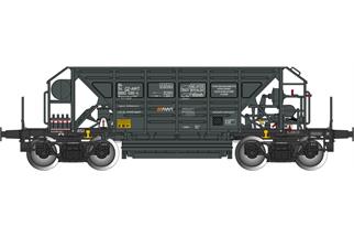 Albert Modell H0 AWT Selbstentladewagen Faccpp 429.0, grau, Ep. V