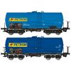 Albert Modell H0 CFR Kesselwagen-Set Zas, PETROM, Ep. VI, 2-tlg.