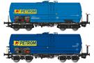 Albert Modell H0 CFR Kesselwagen-Set Zas, PETROM, Ep. VI, 2-tlg.