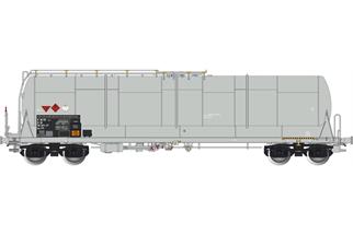 Albert Modell H0 DR Kesselwagen Zas, grau, Ep. V