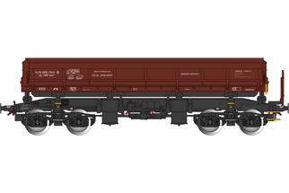 Albert Modell H0 Financial Found Seitenkippwagen Uas, braun, Ep. VI