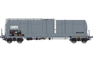 Albert Modell H0 GATX Kesselwagen Zas, grau, Ep. VI