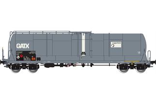 Albert Modell H0 GATX Kesselwagen Zas, Logochem, grau, Ep. VI