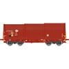 Albert Modell H0 MAV Teleskophaubenwagen Shimmns, braun, Ep. V