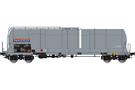 Albert Modell H0 NACCO Kesselwagen Zas, grau, Ep. VI