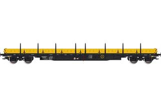 Albert Modell H0 NRiC Rungenwagen Res, gelb/schwarz, Ep. VI