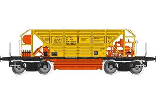 Albert Modell H0 PKP Selbstentladewagen Fads, gelb, Ep. IV