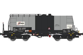 Albert Modell H0 RYKO Plus Kesselwagen Zaes 2990, aluminium, Ep. VI