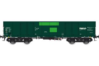 Albert Modell H0 TABOR Rail Hochbordwagen Eaos, grün, Ep. VI