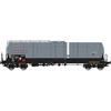 Albert Modell H0 VTG Kesselwagen Zas, NACCO, grau, Ep. VI