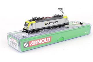 Arnold HN2408 N CAPTRAIN Elektrolok 187 013, silber (OCC)