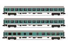 Arnold N DB AG Nahverkehrswagen-Set, mintgrün, Ep. V, 3-tlg.