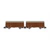 Arnold N DR gedecktes Güterwagen-Set Gs, Ep. IV, 2-tlg.