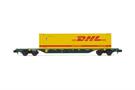 Arnold N FS/CEMAT Containertragwagen Sgnss, 45'-Container DHL, Ep. VI