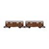 Arnold N FS gedecktes Güterwagen-Set Gs, Ep. IV, 2-tlg.