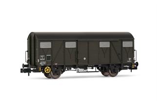 Arnold N SNCF gedecktes Güterwagen-Set K, Ep. III, 2-tlg.