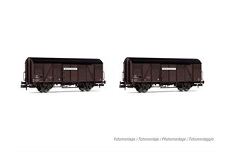 Arnold N SNCF gedecktes Güterwagen-Set Kv, Provence Express, Ep. III, 2-tlg.