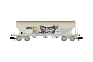 Arnold N SNCF Getreidesilowagen, Millet - Graffiti, Ep. V