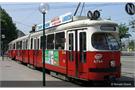 Arnold N Strassenbahn DUEWAG GT6, Wien rot/weiss, Ep. IV-V
