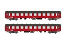ASM N DSB Reisezugwagen-Set UIC-Y B/B, Ep. IV, 2-tlg.