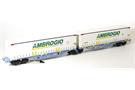 B-Models H0 Ambrogio Doppel-Containertragwagen Sggmrss 90', Ambrogio, 1. Betriebsnummer